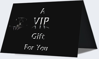 Black VIP Card Carrier