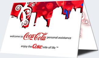 Coca-Cola Card Carrier