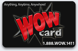 Black WOW Card Black WOW Card