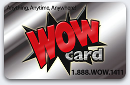 Silver WOW Card Silver WOW Card